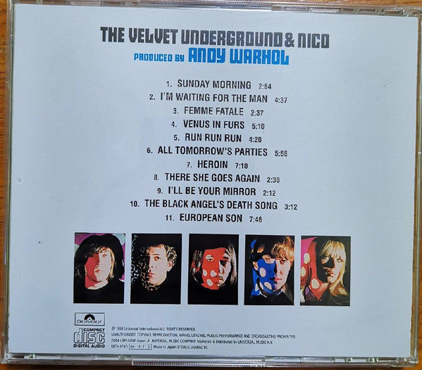 The Velvet Underground & Nico (3) : The Velvet Underground & Nico (CD, Album, Ltd, RE, RM)