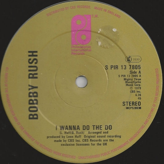 Bobby Rush : I Wanna Do The Do (12")