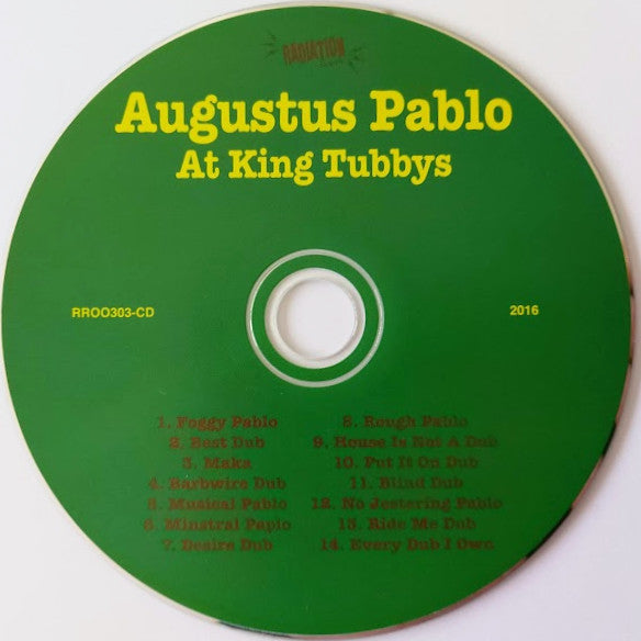 Augustus Pablo : Augustus Pablo At King Tubbys (CD, Comp, RE)