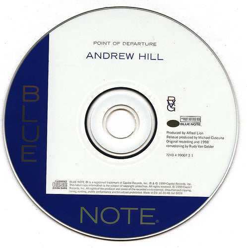 Andrew Hill : Point Of Departure (CD, Album, RE, RM)