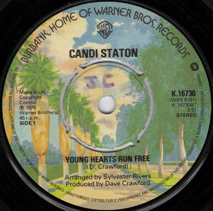 Candi Staton : Young Hearts Run Free (7", Single, Kno)