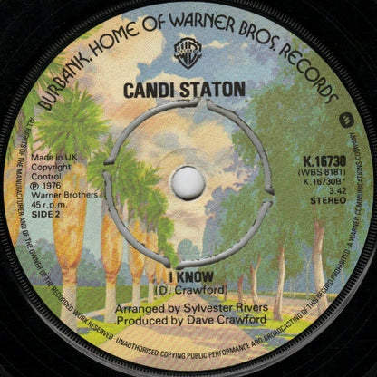 Candi Staton : Young Hearts Run Free (7", Single, Kno)