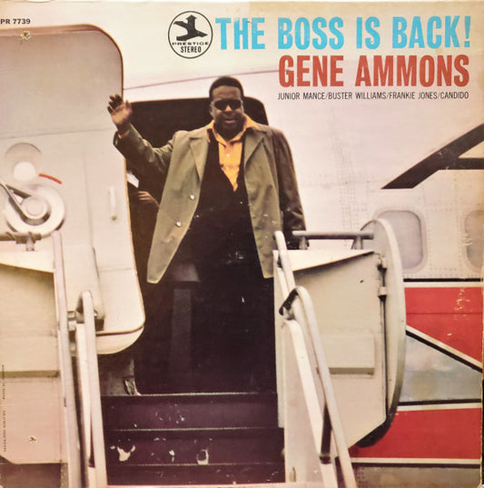 Gene Ammons : The Boss Is Back! (LP, Album)