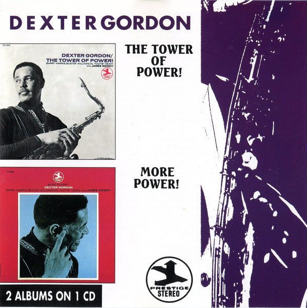 Dexter Gordon : The Tower Of Power! / More Power! (CD, Comp)