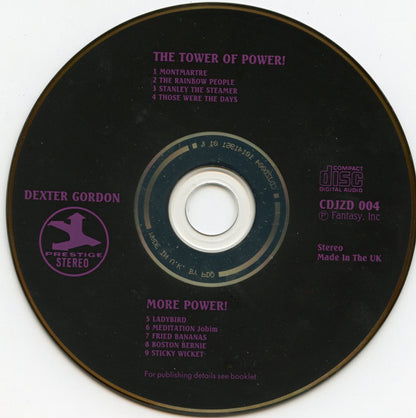 Dexter Gordon : The Tower Of Power! / More Power! (CD, Comp)