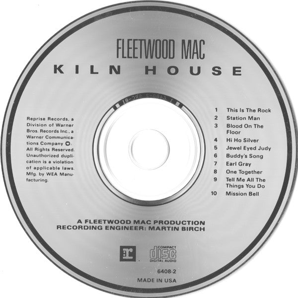 Fleetwood Mac : Kiln House (CD, Album, RE)