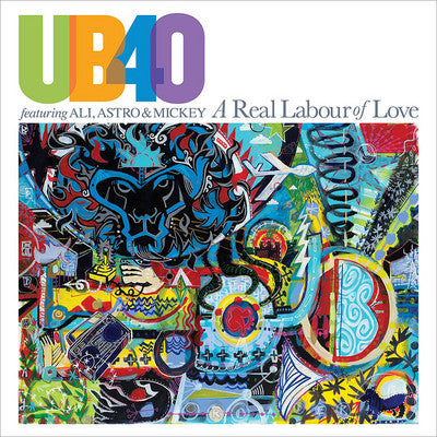 UB40 (2) Featuring Ali Campbell, Astro (7) & Michael Virtue : A Real Labour Of Love (CD, Album)