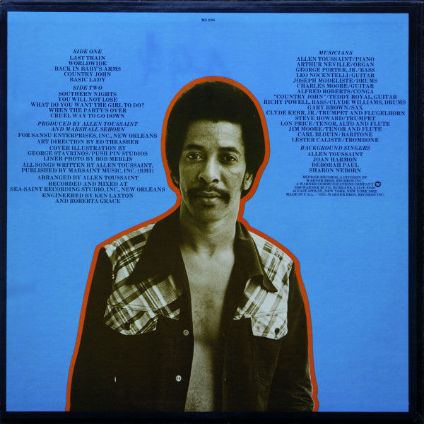 Allen Toussaint : Southern Nights (LP, Album, Promo)