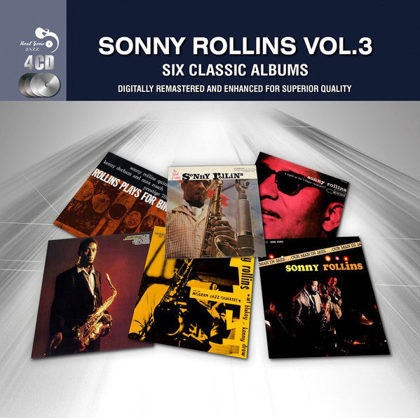 Sonny Rollins : Vol.3. Six Classic Albums (4xCD, Comp, SHM)