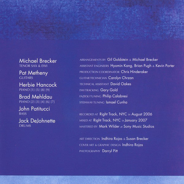 Michael Brecker : Pilgrimage (CD, Album)