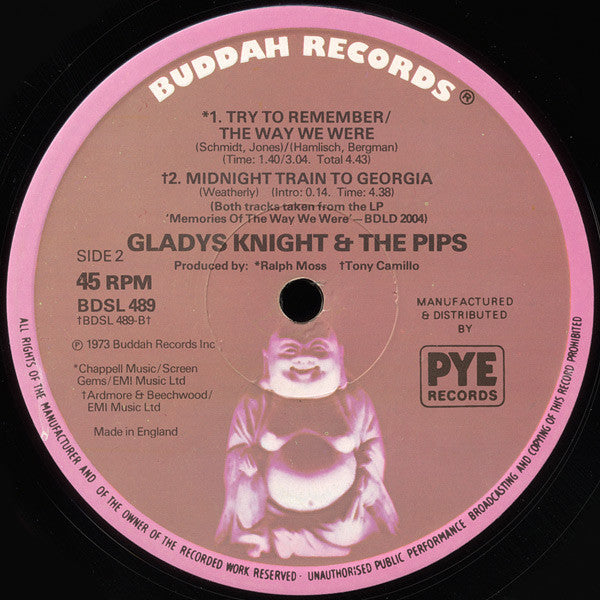 Gladys Knight And The Pips : I'm Still Caught Up With You (12", EP, Ltd)