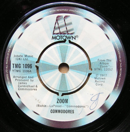 Commodores : Zoom (7", Single)