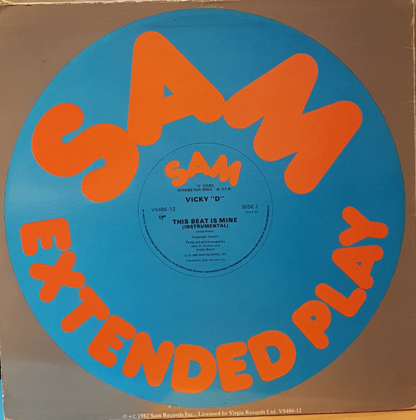 Vicky "D" : This Beat Is Mine (12", Single)