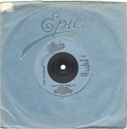 The Jacksons : Can You Feel It (7", Single, Inj)