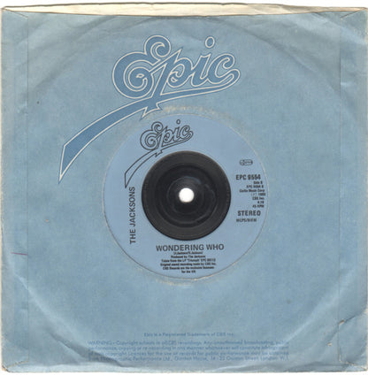 The Jacksons : Can You Feel It (7", Single, Inj)