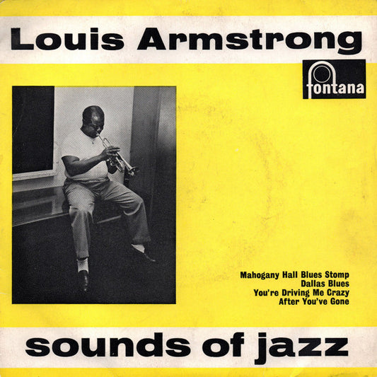 Louis Armstrong : Sounds Of Jazz (7", EP, Thr)