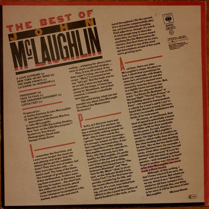 John McLaughlin : The Best Of (LP, Comp)