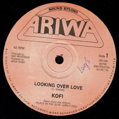 Kofi / Mad Professor : Looking Over Love / Junkie Traffic (12")