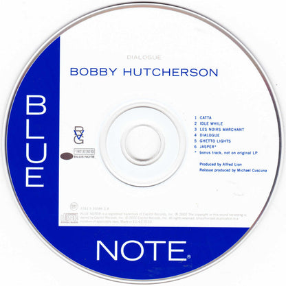 Bobby Hutcherson : Dialogue (CD, Album, RE, RM)