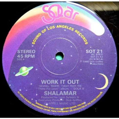 Shalamar : Work It Out (12")