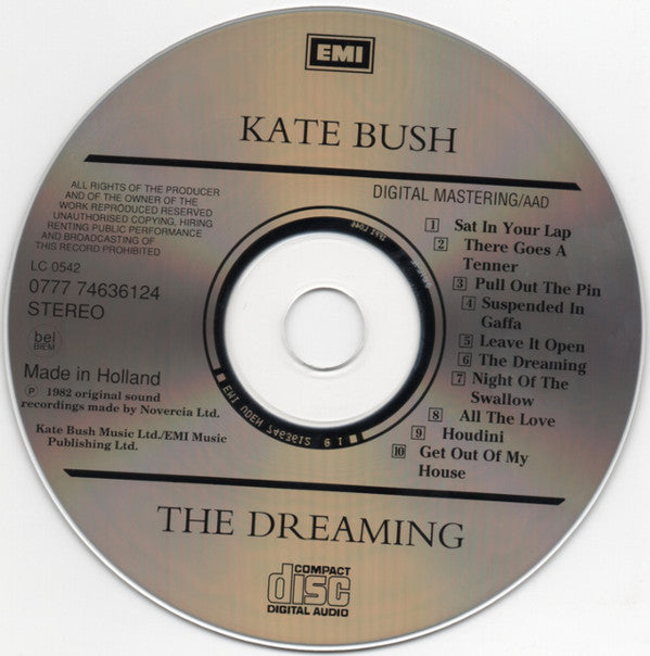 Kate Bush : The Dreaming (CD, Album, RE)