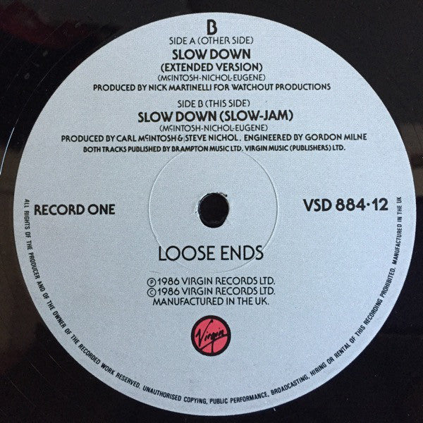 Loose Ends : Slow Down (2x12", Ltd)