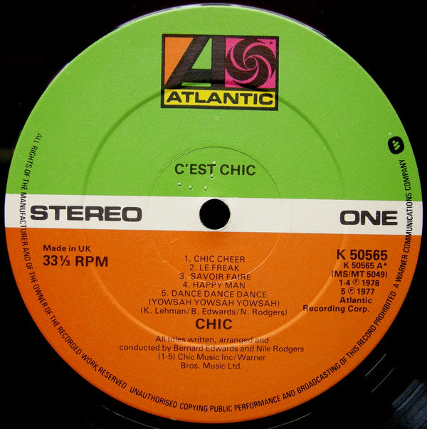 Chic : C'est Chic (LP, Album)