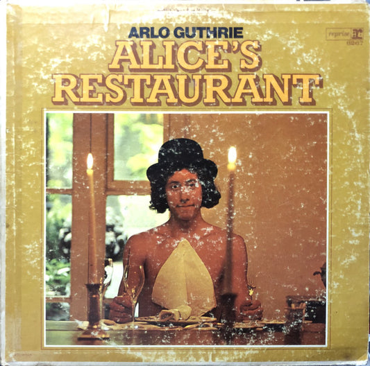 Arlo Guthrie : Alice's Restaurant (LP, Album, RP)