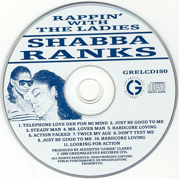 Shabba Ranks : Rappin' With The Ladies (CD, Album)