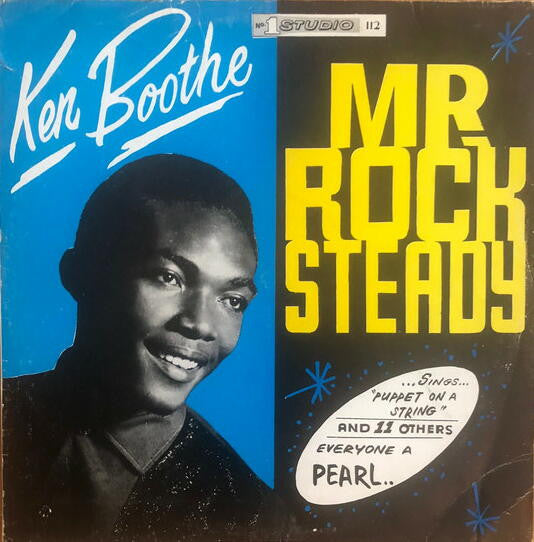 Ken Boothe : Mr Rock Steady (LP, Album, RE)