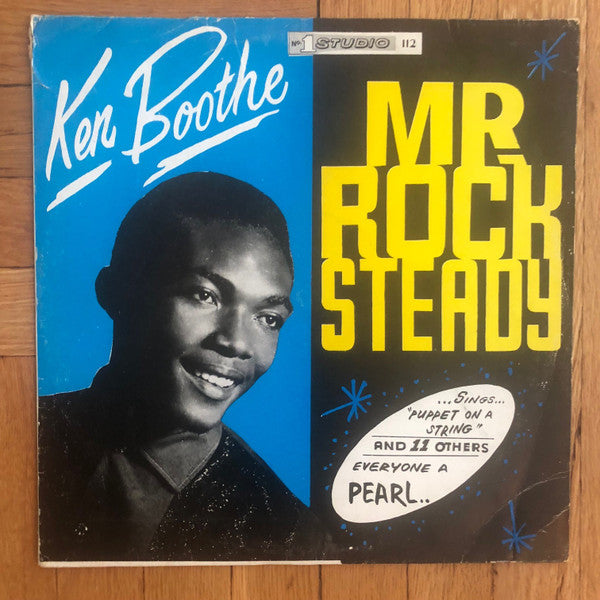 Ken Boothe : Mr Rock Steady (LP, Album, RE)