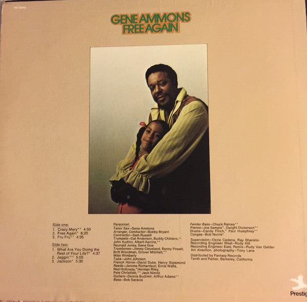 Gene Ammons : Free Again (LP, Album)