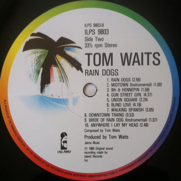 Tom Waits : Rain Dogs (LP, Album)