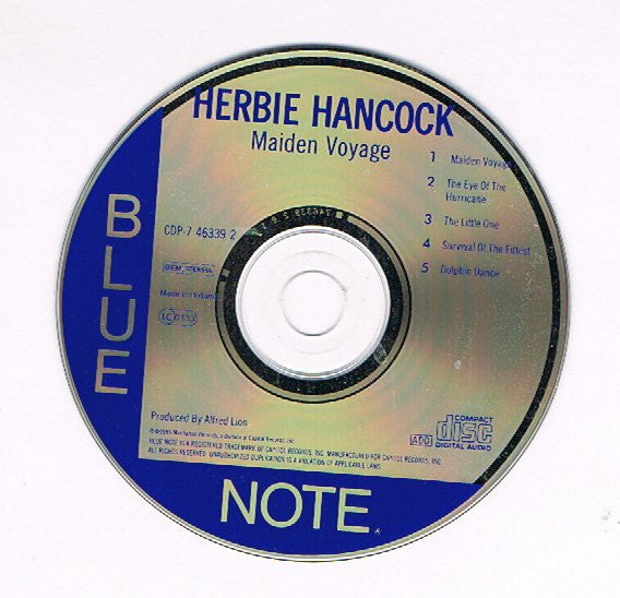 Herbie Hancock : Maiden Voyage (CD, Album, RE)