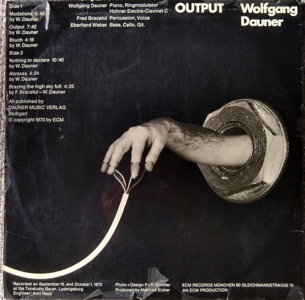 Wolfgang Dauner : Output (LP, Album)