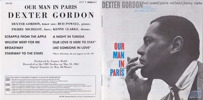 Dexter Gordon : Our Man In Paris (CD, Album, RE)