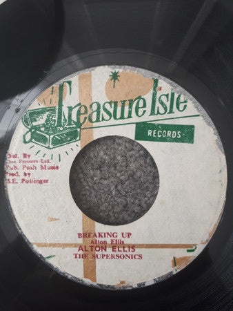 Alton Ellis, The Supersonics / Mikey Chung : Breaking Up / Breezing (7", Single)