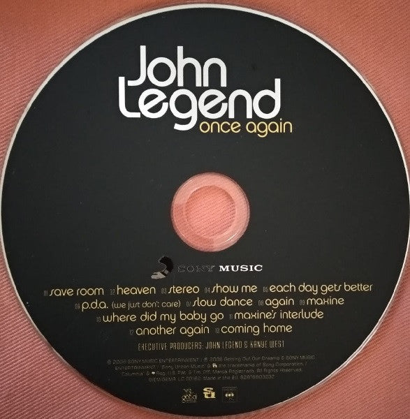 John Legend : Once Again (CD, Album)