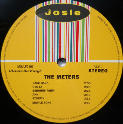 The Meters : The Meters (LP, Album, RE, 180)