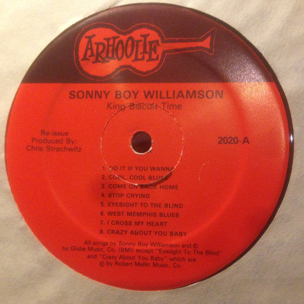 Sonny Boy Williamson (2) : King Biscuit Time (LP, Comp, RE)