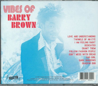 Barry Brown : Vibes Of Barry Brown (CD, Album, RE)