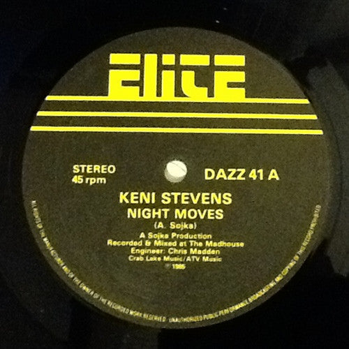 Keni Stevens : Night Moves (12")