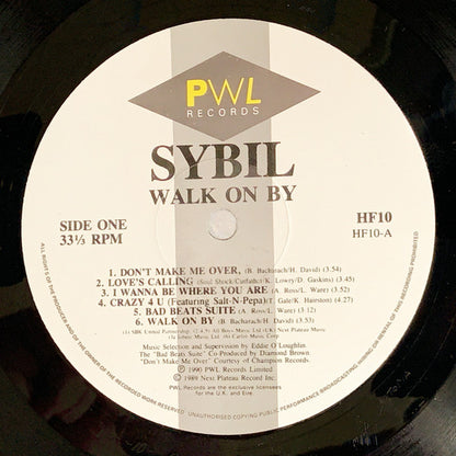 Sybil : Walk On By (LP, Album)