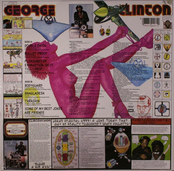 George Clinton : Some Of My Best Jokes Are Friends (LP, Album)