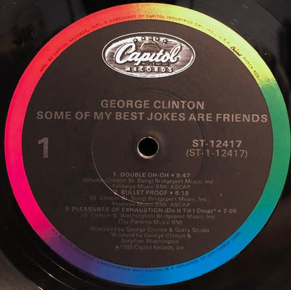 George Clinton : Some Of My Best Jokes Are Friends (LP, Album)