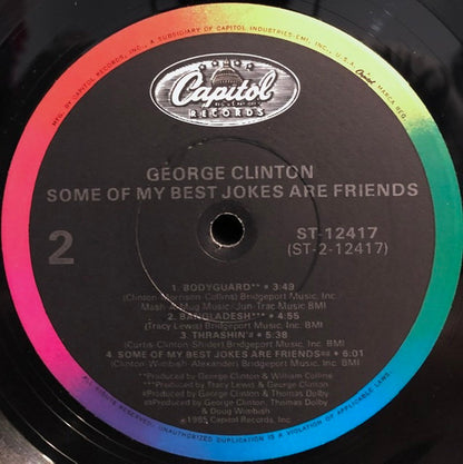 George Clinton : Some Of My Best Jokes Are Friends (LP, Album)