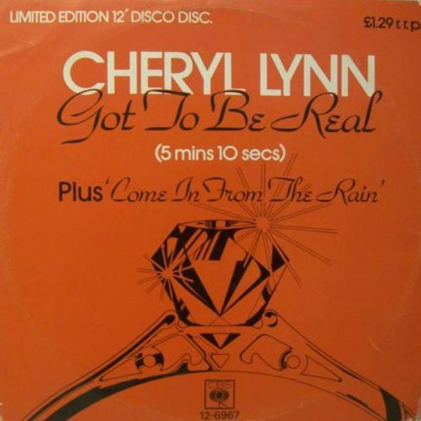 Cheryl Lynn : Got To Be Real (12", Ltd)