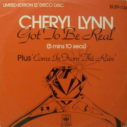 Cheryl Lynn : Got To Be Real (12", Ltd)