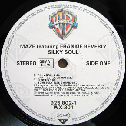 Maze Featuring Frankie Beverly : Silky Soul (LP, Album)