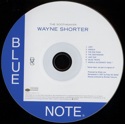 Wayne Shorter : The Soothsayer (CD, Album, RE, RM)